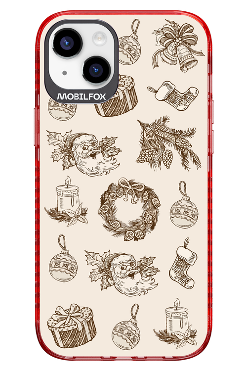 Christmas Paper - Apple iPhone 14 Plus