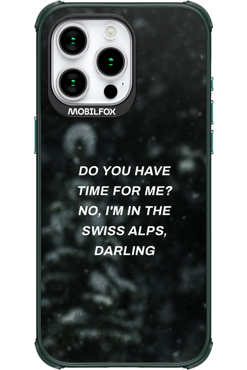 Swiss Alps - Apple iPhone 15 Pro Max