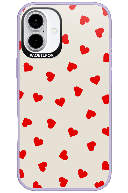 Sprinkle Heart - Apple iPhone 16 Plus