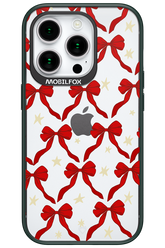 Bow & Stars (Transparent) - Apple iPhone 15 Pro