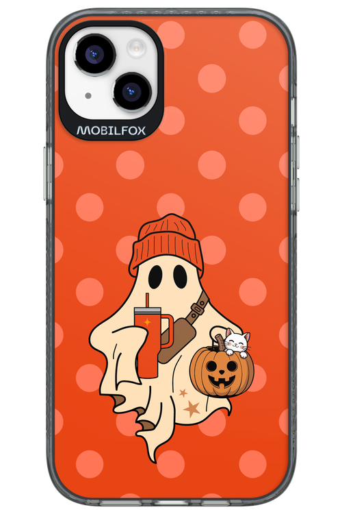 Ghost Girl (Orange) - Apple iPhone 14 Plus