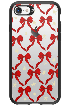 Bow & Stars (Transparent) - Apple iPhone 7