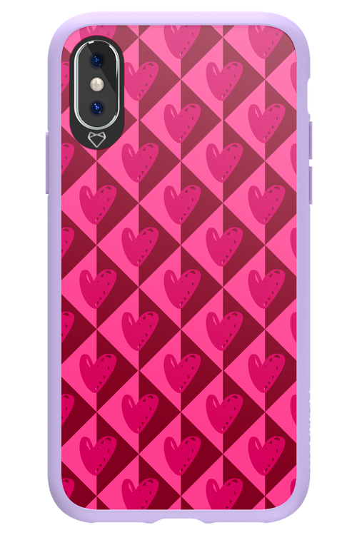 Holiday Heartss - Apple iPhone X