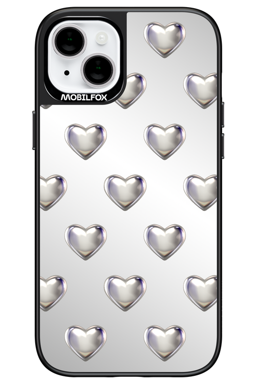 Shiny Hearts Mirror - Apple iPhone 14 Plus