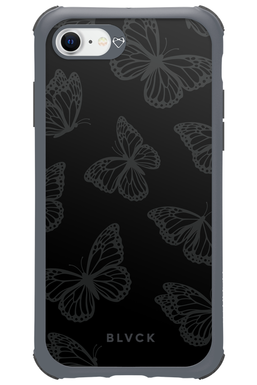 Black Butterflies - Apple iPhone SE 2020