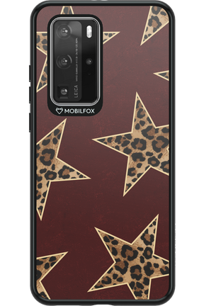 Wild Stars Burgundy - Huawei P40 Pro
