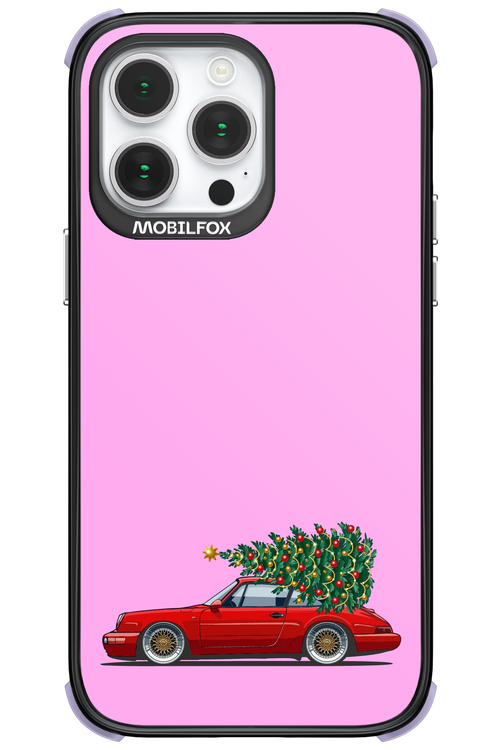 XMAS Car Pink - Apple iPhone 14 Pro Max