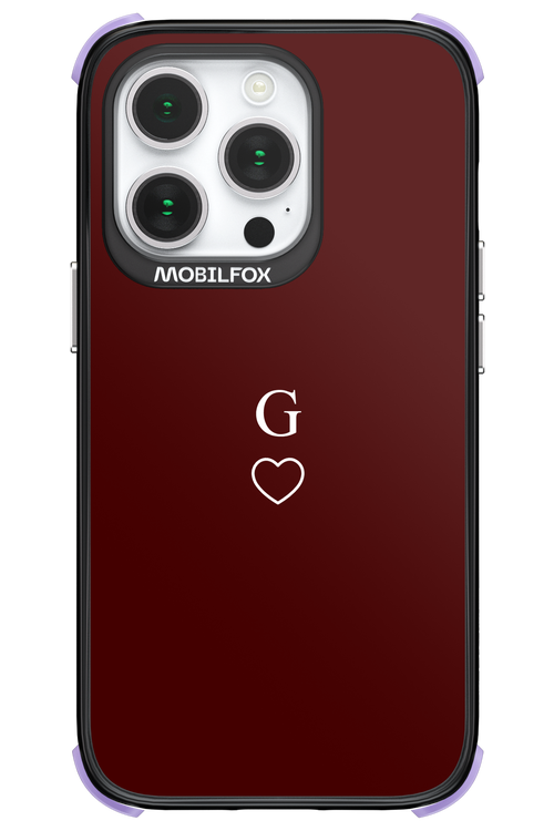 G Burgundia 2.0 - Apple iPhone 14 Pro