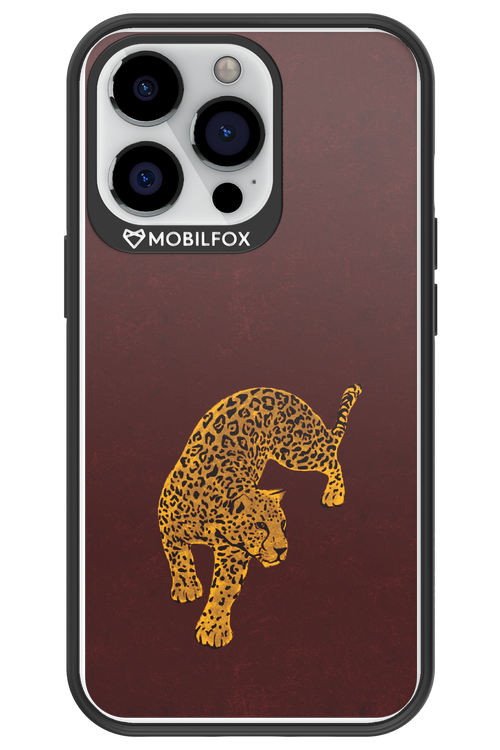 Burgundy Leopard - Apple iPhone 13 Pro