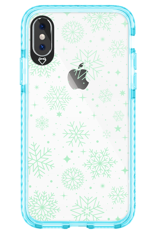 Tiffany's Snowflakes - Apple iPhone XS