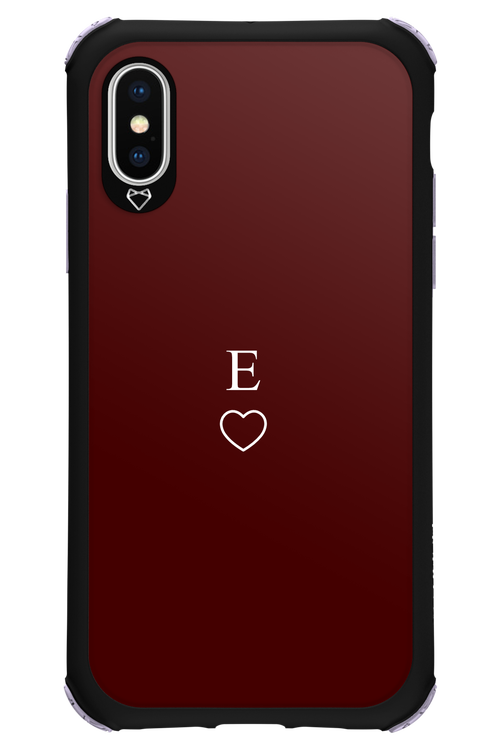E Burgundia 2.0 - Apple iPhone X