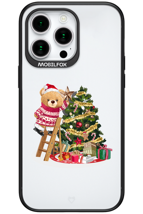 Christmas Bear (Transparent) - Apple iPhone 15 Pro Max
