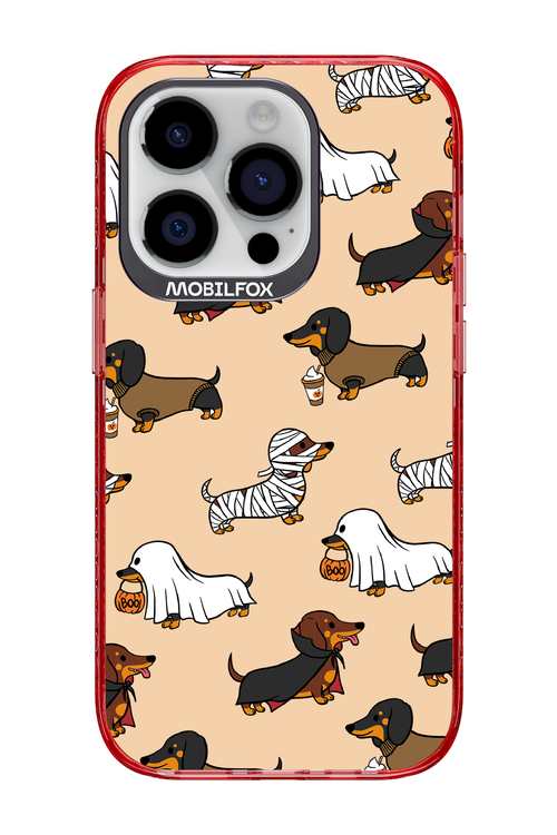 Scary Dachshund - Apple iPhone 14 Pro