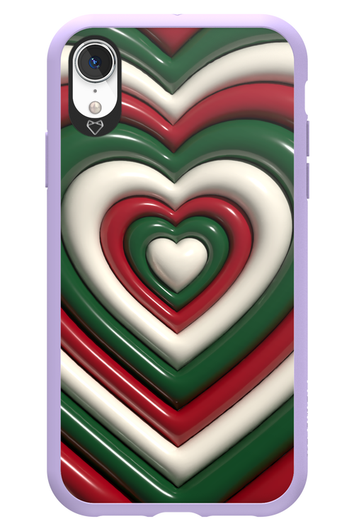 XMAS Hearts - Apple iPhone XR