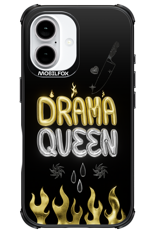 Drama Queen Black - Apple iPhone 16