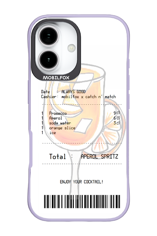 aperol spritz cocktail - Apple iPhone 17