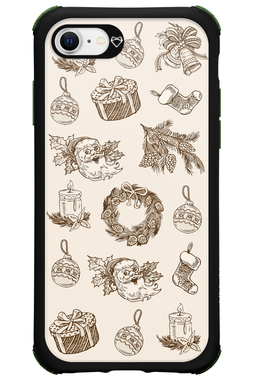 Christmas Paper - Apple iPhone 8