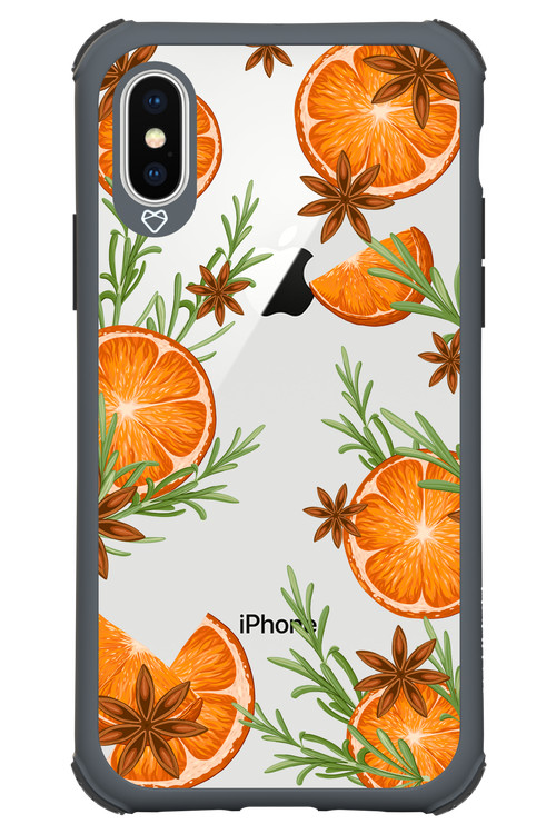 Orange With Star Anise - Apple iPhone XS