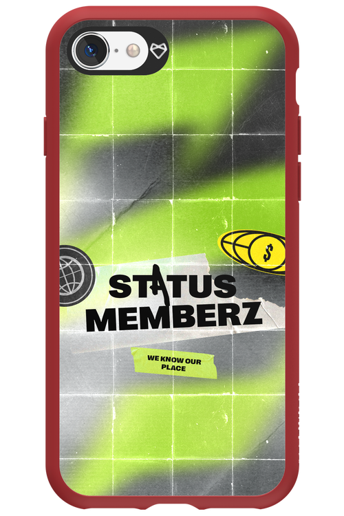 Status Memberz - Apple iPhone 8