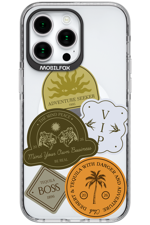 Badge Keeper - Apple iPhone 15 Pro Max