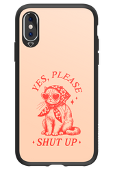 Shut upp - Apple iPhone X
