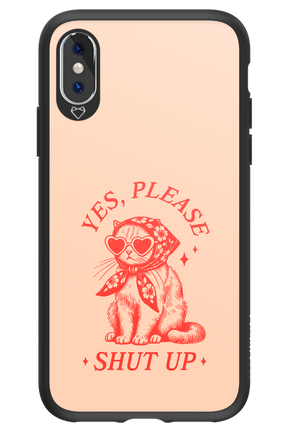 Shut upp - Apple iPhone X