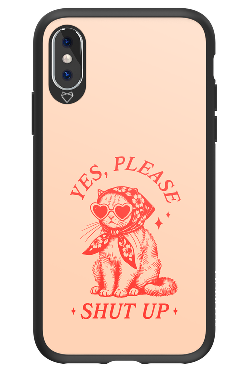 Shut upp - Apple iPhone X