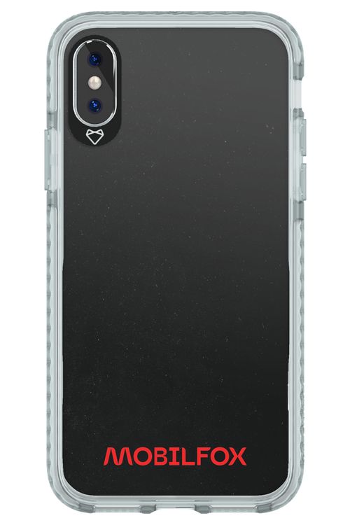 Black and Red Fox - Apple iPhone X