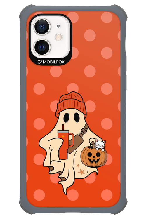 Ghost Girl (Orange) - Apple iPhone 12