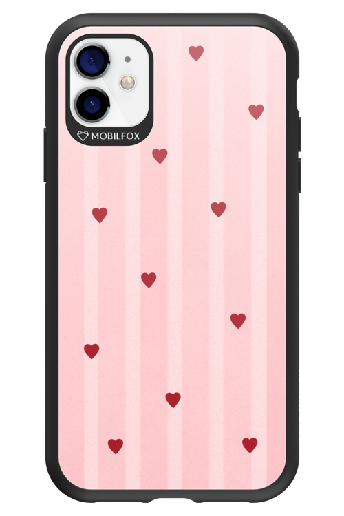 Red Little Hearts 2.0 - Apple iPhone 11