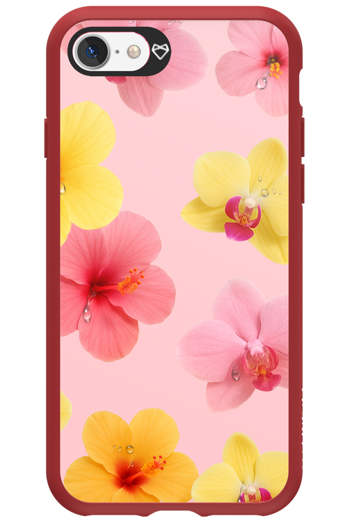 Sunset Flowers - Apple iPhone 7