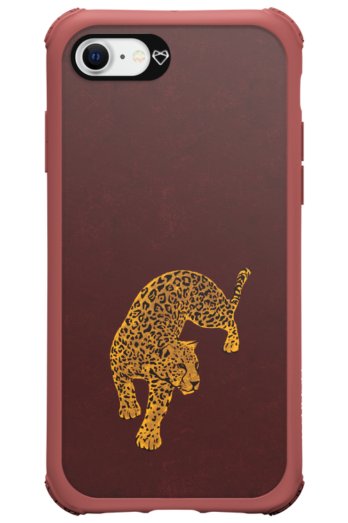 Burgundy Leopard - Apple iPhone 8