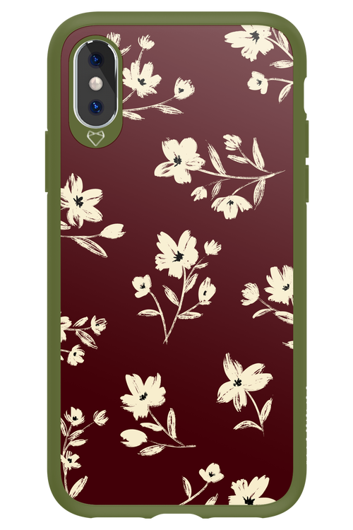 Bloom of Burgundy - Apple iPhone XS