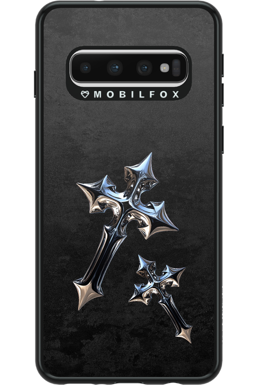 Chrome Crosses - Samsung Galaxy S10