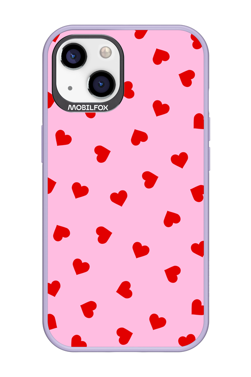 Sprinkle Heart Pink - Apple iPhone 13