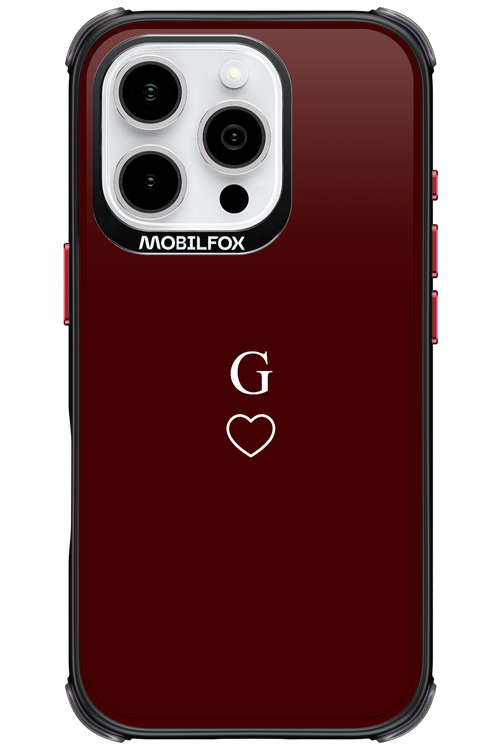 G Burgundia 2.0 - Apple iPhone 16 Pro