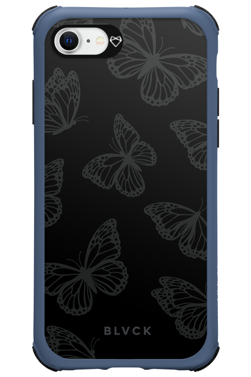 Black Butterflies - Apple iPhone SE 2022