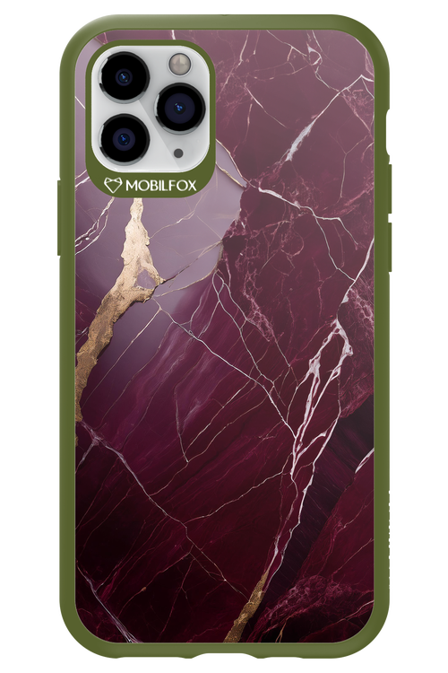 Burgundy Marble - Apple iPhone 11 Pro