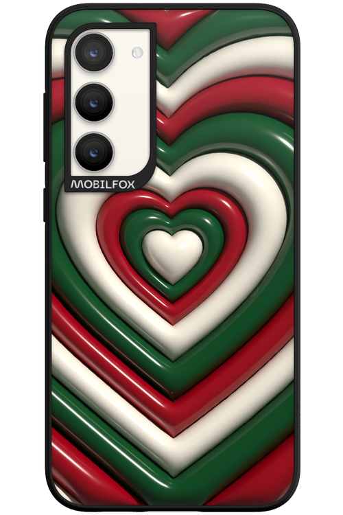 XMAS Hearts - Samsung Galaxy S23 Plus