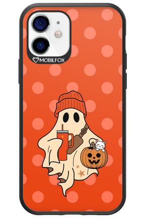 Ghost Girl (Orange) - Apple iPhone 12