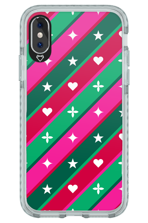 Christmas Stripes - Apple iPhone XS