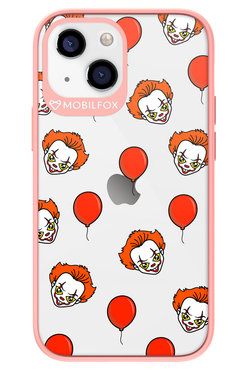 Mystery Clown (Transparent) - Apple iPhone 13 Mini