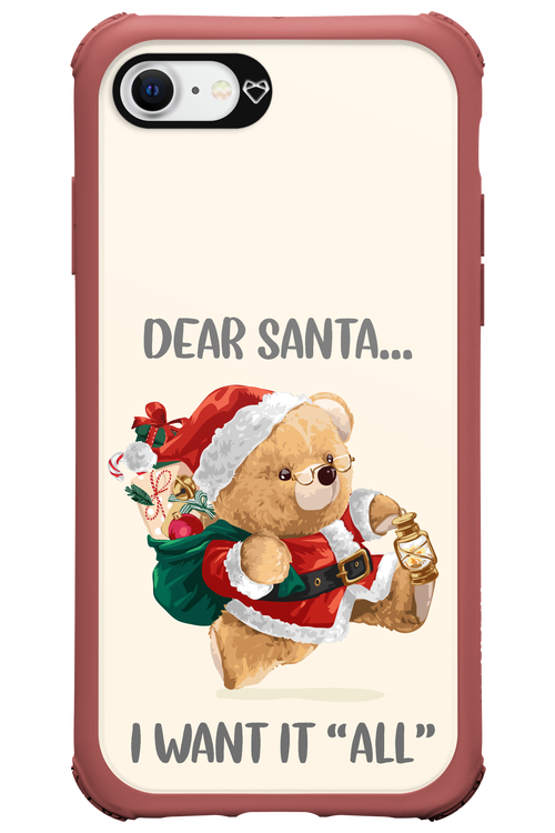Dear Santa i want it all - Apple iPhone 8