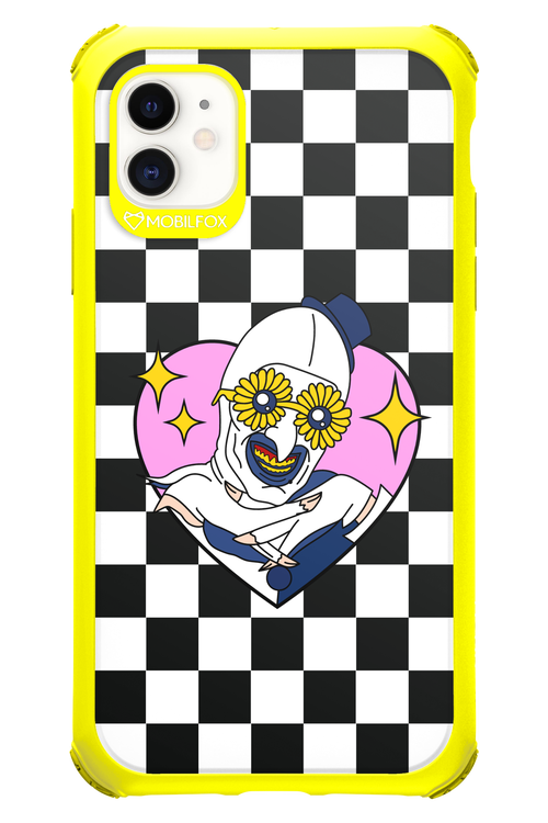 Sunflower Clown Meme - Apple iPhone 11