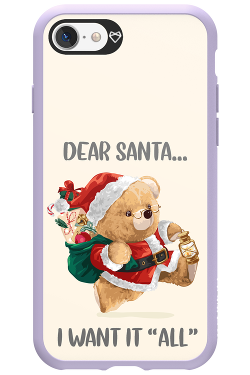 Dear Santa i want it all - Apple iPhone 7
