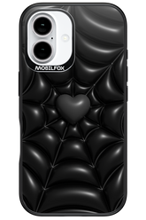 Black Spider Heart - Apple iPhone 16