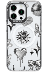 Silver Zone Transparent - Apple iPhone 15 Pro Max