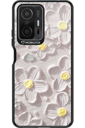 White Flowers - Xiaomi Mi 11T Pro