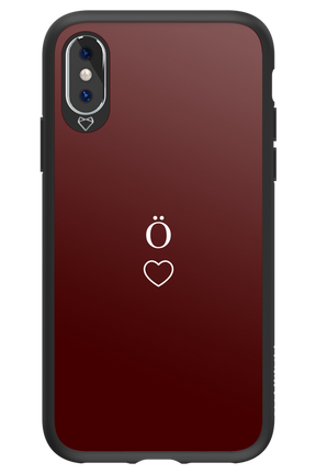 O Burgundia II 2.0 - Apple iPhone X