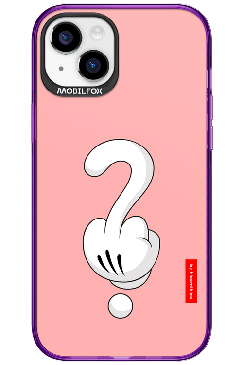 Fuck Hand (Pink) 2.0 - Apple iPhone 15 Plus